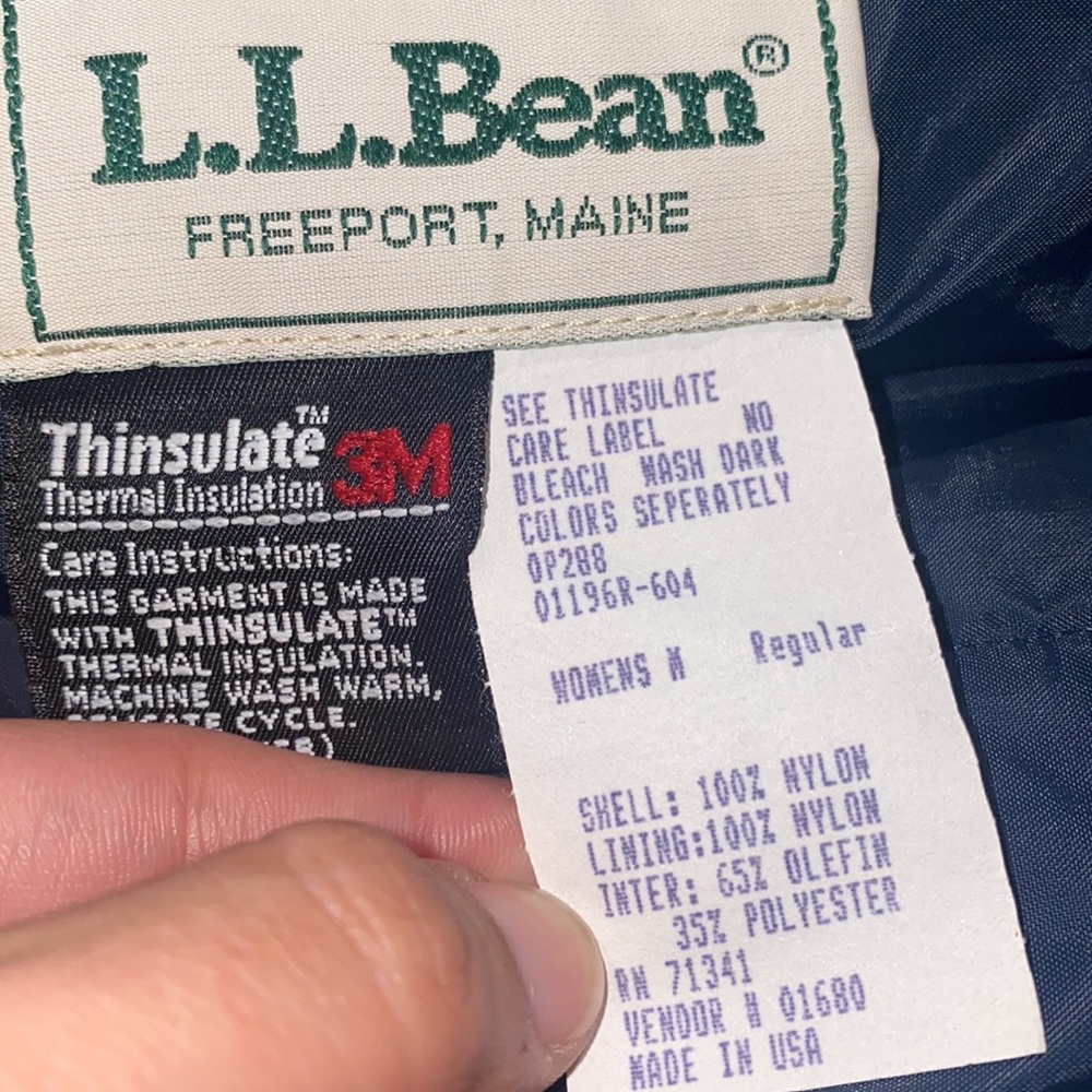 LLBean thermal insulation vintage jacket - Picture 4 of 7